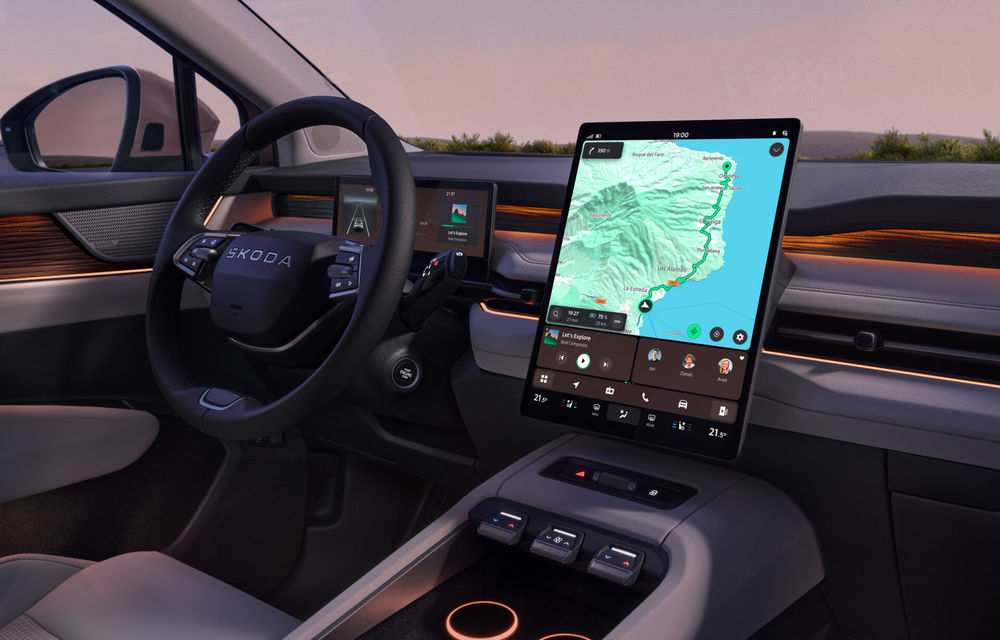Skoda prezintă noul Peaq: navă amiral cu 7 locuri și 640 km autonomie - Poza 16