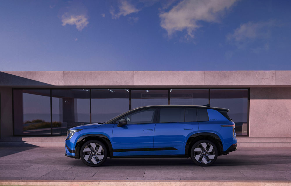 Skoda prezintă noul Peaq: navă amiral cu 7 locuri și 640 km autonomie - Poza 35