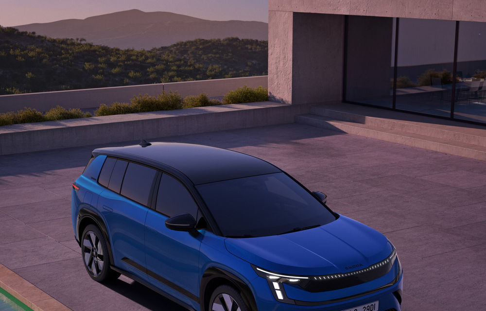 Skoda prezintă noul Peaq: navă amiral cu 7 locuri și 640 km autonomie - Poza 29