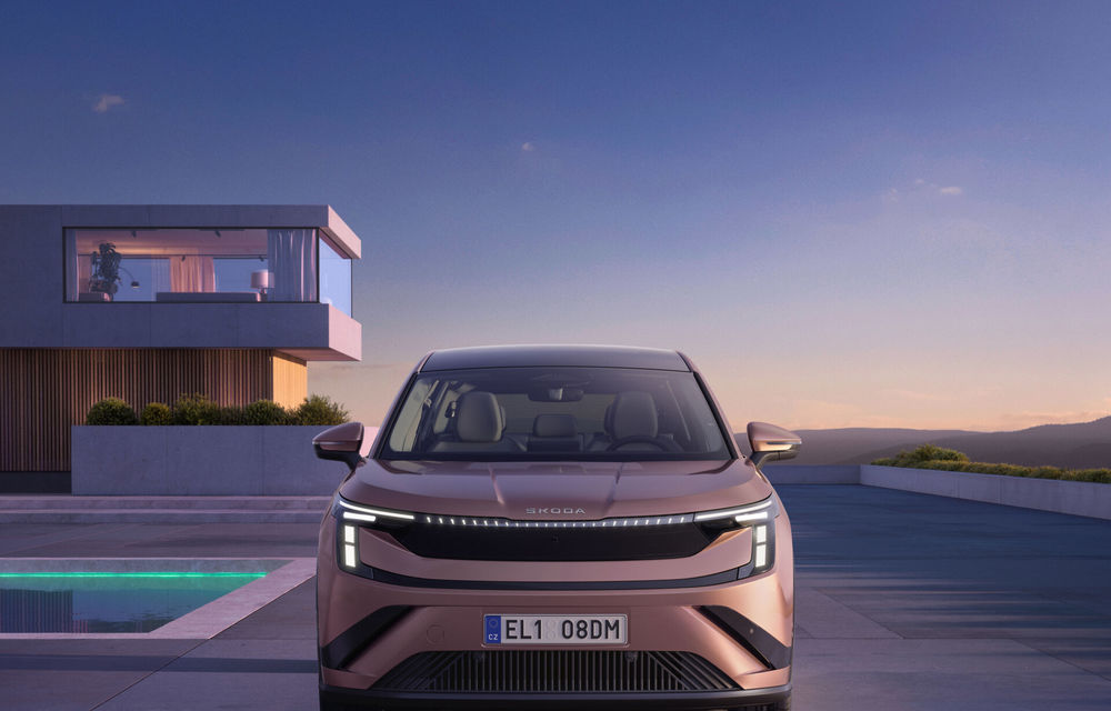 Skoda prezintă noul Peaq: navă amiral cu 7 locuri și 640 km autonomie - Poza 3