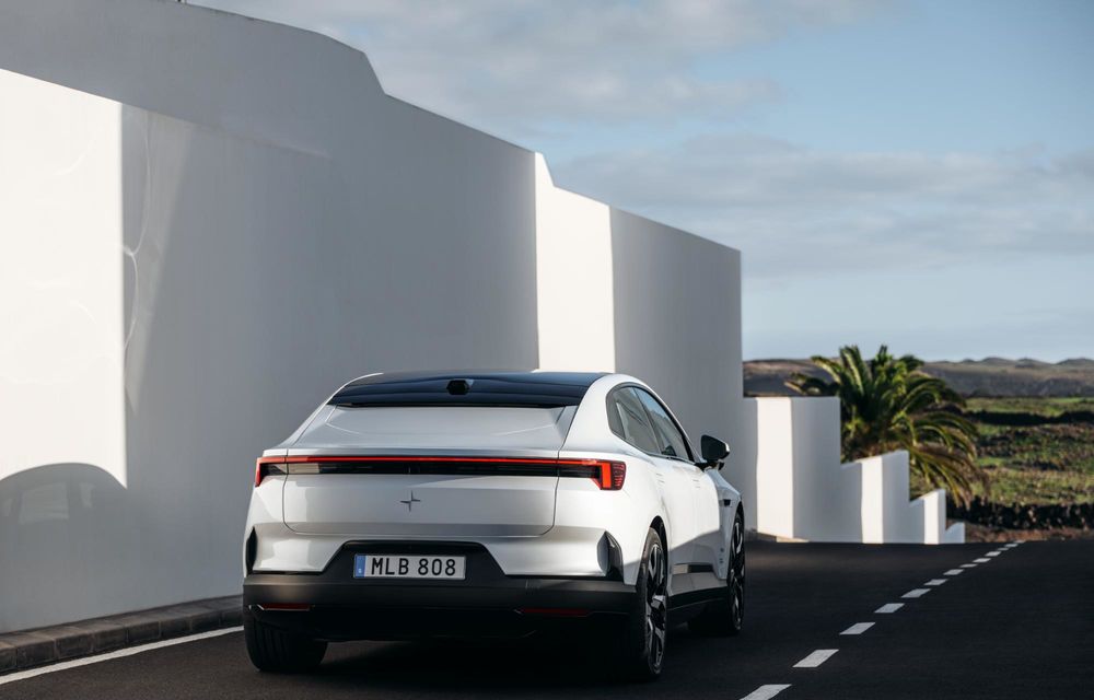 Noutăți pentru Polestar 4: suspensie revizuită și mai multe dotări în standard - Poza 5