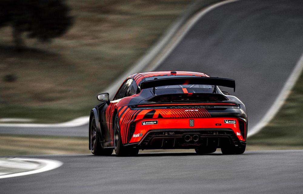 Noul Porsche 911 GT4 R: mașină de curse pentru campionatele GT4 - Poza 6