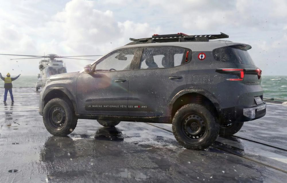 Citroën C3 Aircross Marine Nationale: concept care aniversează 400 de ani ai Marinei Franceze - Poza 2