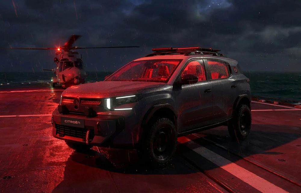 Citroën C3 Aircross Marine Nationale: concept care aniversează 400 de ani ai Marinei Franceze - Poza 6