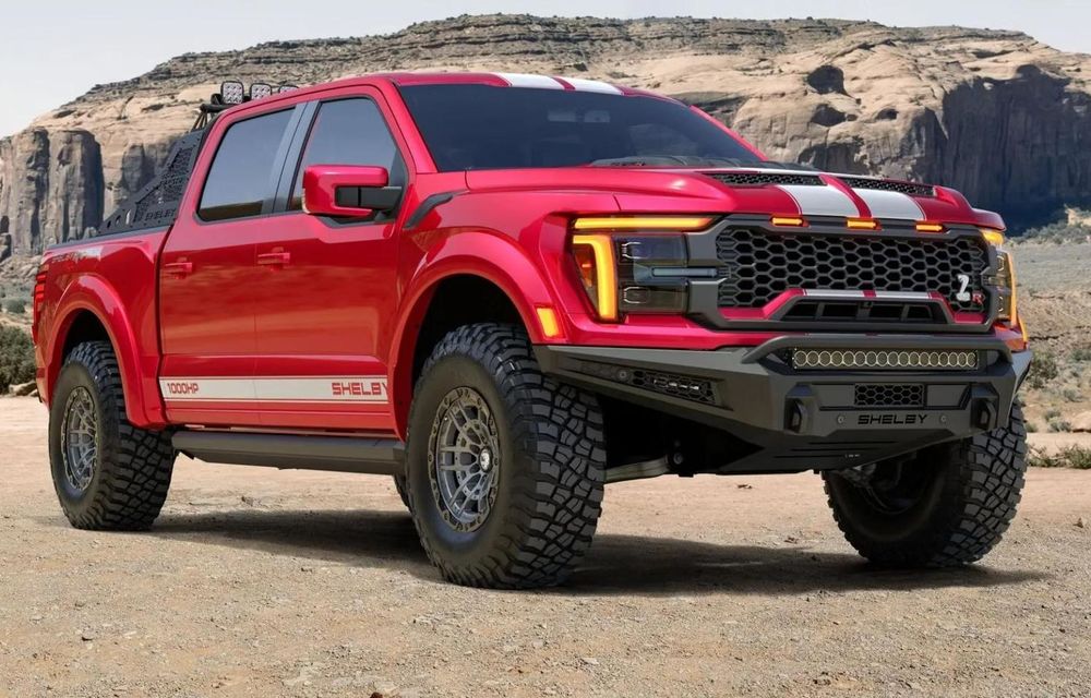 Shelby F-150 Raptor R: 1.000 CP pentru cel mai popular pickup american - Poza 1