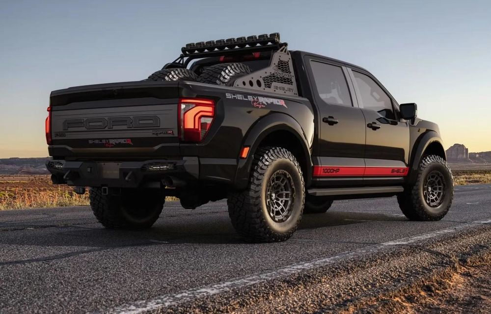 Shelby F-150 Raptor R: 1.000 CP pentru cel mai popular pickup american - Poza 2