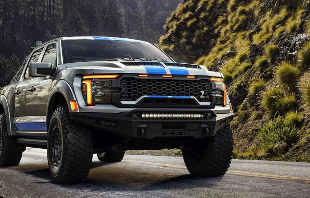 Shelby F-150 Raptor R: 1.000 CP pentru cel mai popular pickup american - Poza 4