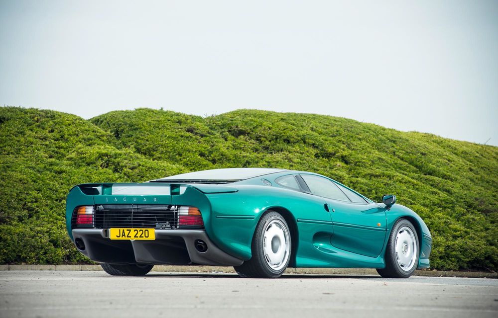 Jaguar XJ220, readus la viață de legendarul designer Ian Callum - Poza 3