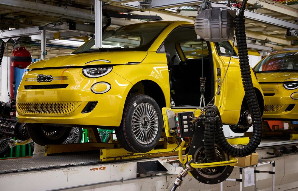 Stellantis suspendă încă o săptămână producția modelului Fiat 500 la Mirafiori - Poza 2