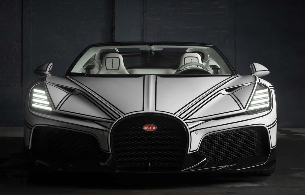 Bugatti W16 Mistral Blanc Éternel: ediție unicat decorată cu porțelan - Poza 6 Bugatti W16 Mistral Blanc Éternel: ediție unicat decorată cu porțelan - Poza 6