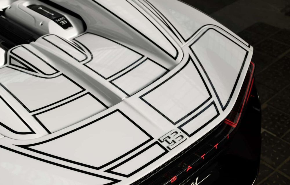 Bugatti W16 Mistral Blanc Éternel: ediție unicat decorată cu porțelan - Poza 9 Bugatti W16 Mistral Blanc Éternel: ediție unicat decorată cu porțelan - Poza 9