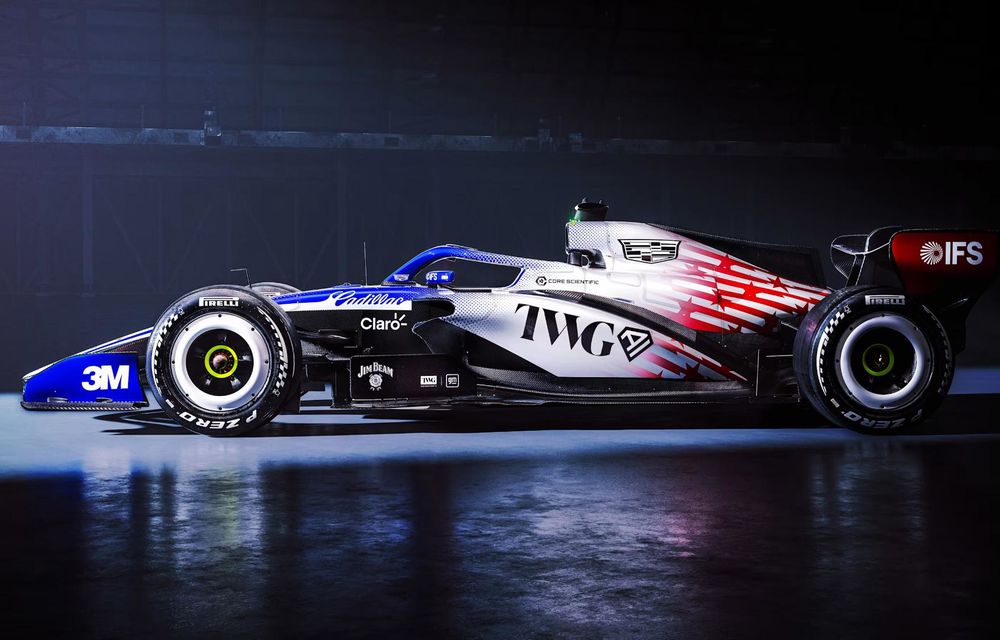 F1: Cadillac prezintă o grafică specială: marchează 250 de ani de la nașterea Statelor Unite - Poza 4