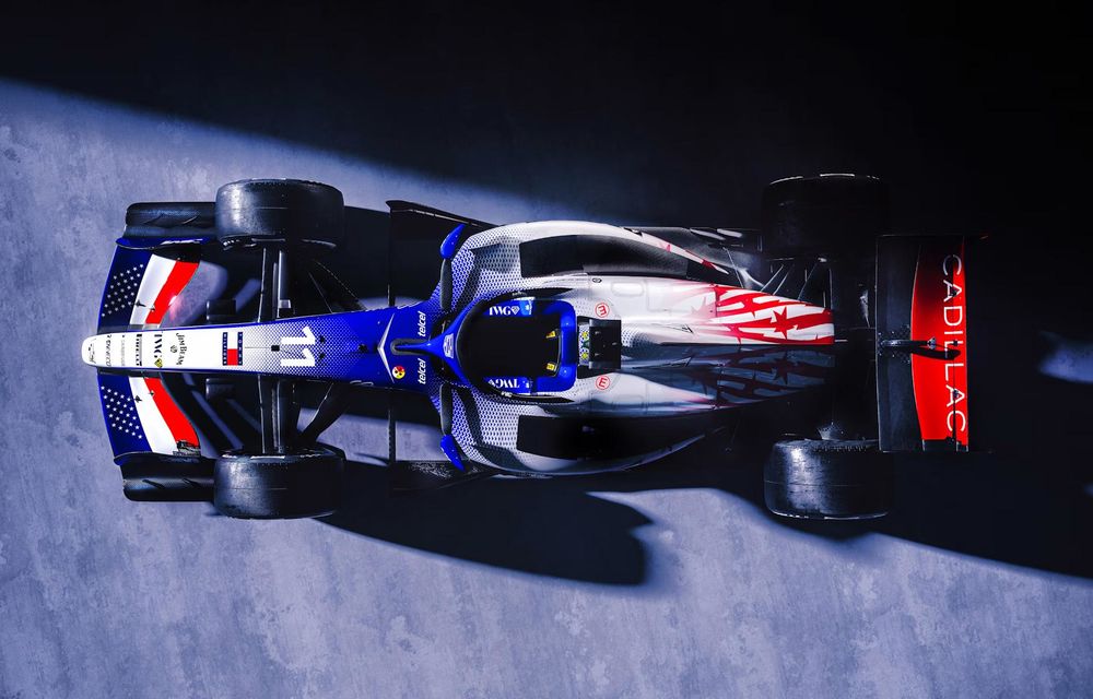 F1: Cadillac prezintă o grafică specială: marchează 250 de ani de la nașterea Statelor Unite - Poza 5