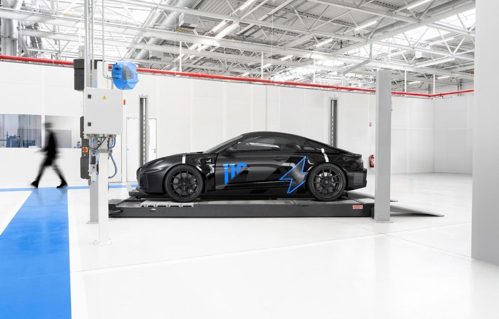 Primele imagini cu noul Alpine A110 electric: prezentare la Goodwood - Poza 1 Primele imagini cu noul Alpine A110 electric: prezentare la Goodwood - Poza 1