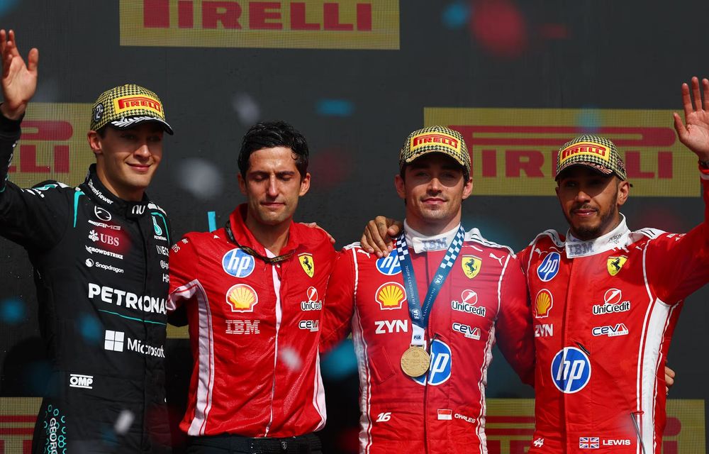 F1: Charles Leclerc câștigă în Marea Britanie. Probleme pentru Kimi Antonelli - Poza 6