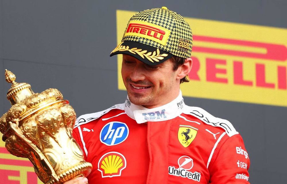 F1: Charles Leclerc câștigă în Marea Britanie. Probleme pentru Kimi Antonelli - Poza 1