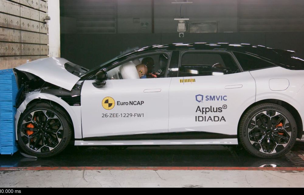 Noi teste Euro NCAP: 5 stele pentru BMW iX3 și Zeekr 7GT - Poza 3 Noi teste Euro NCAP: 5 stele pentru BMW iX3 și Zeekr 7GT - Poza 3