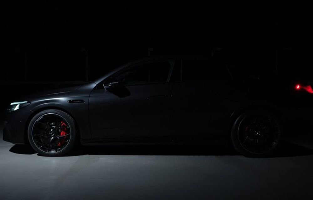 Prima imagine cu noul Mercedes-AMG CLA: motor electric de circa 500 CP - Poza 1
