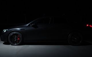 Prima imagine cu noul Mercedes-AMG CLA: motor electric de circa 500 CP