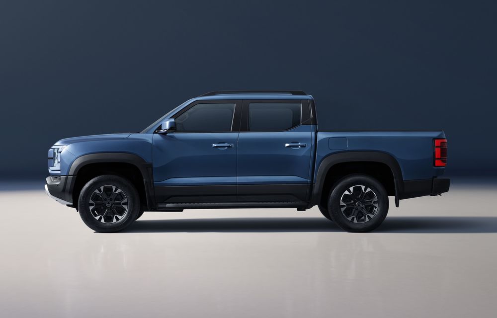 BYD Shark debutează, oficial, în Europa: pick-up PHEV cu 90 km autonomie electrică - Poza 2 BYD Shark debutează, oficial, în Europa: pick-up PHEV cu 90 km autonomie electrică - Poza 2