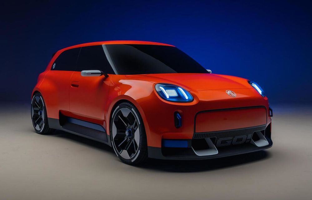 Noul MG Go: concept electric care anunță viitorul MG 2 - Poza 1 Noul MG Go: concept electric care anunță viitorul MG 2 - Poza 1