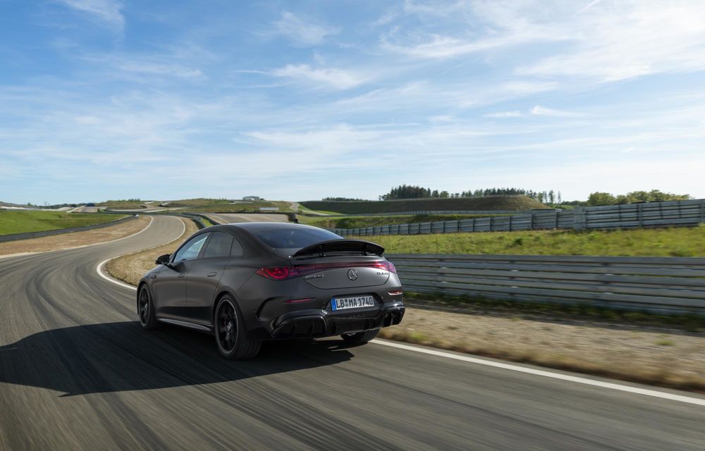 Noul Mercedes-AMG CLA 45 4Matic+: versiune de performanță cu 680 CP și motor termic simulat - Poza 6 Noul Mercedes-AMG CLA 45 4Matic+: versiune de performanță cu 680 CP și motor termic simulat - Poza 6