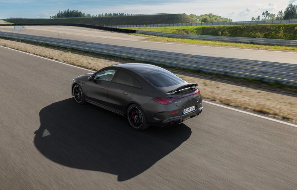 Noul Mercedes-AMG CLA 45 4Matic+: versiune de performanță cu 680 CP și motor termic simulat - Poza 7 Noul Mercedes-AMG CLA 45 4Matic+: versiune de performanță cu 680 CP și motor termic simulat - Poza 7