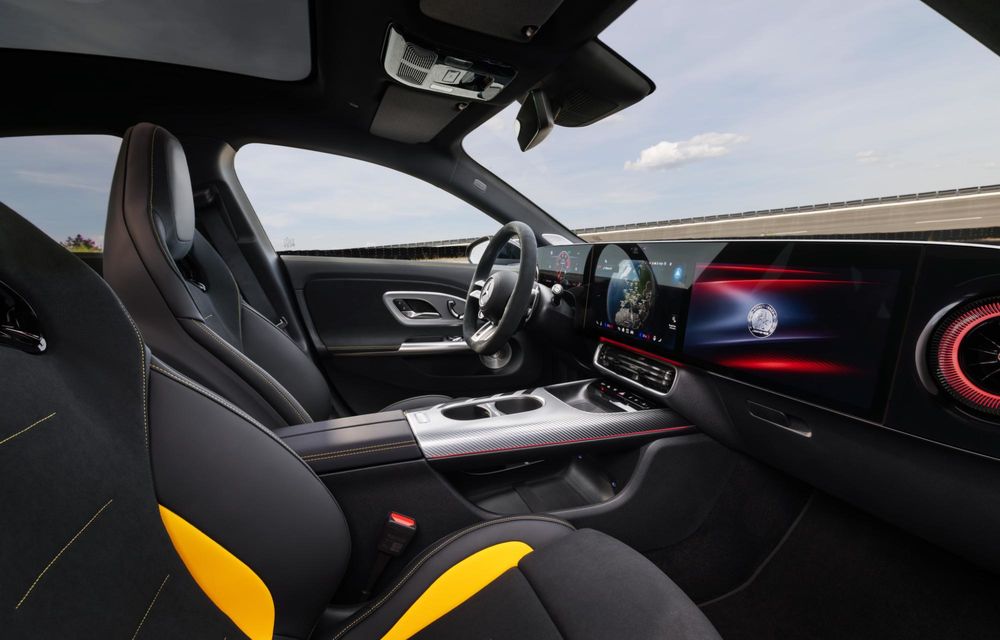 Noul Mercedes-AMG CLA 45 4Matic+: versiune de performanță cu 680 CP și motor termic simulat - Poza 10 Noul Mercedes-AMG CLA 45 4Matic+: versiune de performanță cu 680 CP și motor termic simulat - Poza 10