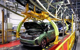 Producția auto națională, scădere de 16% în iunie Producția auto națională, scădere de 16% în iunie