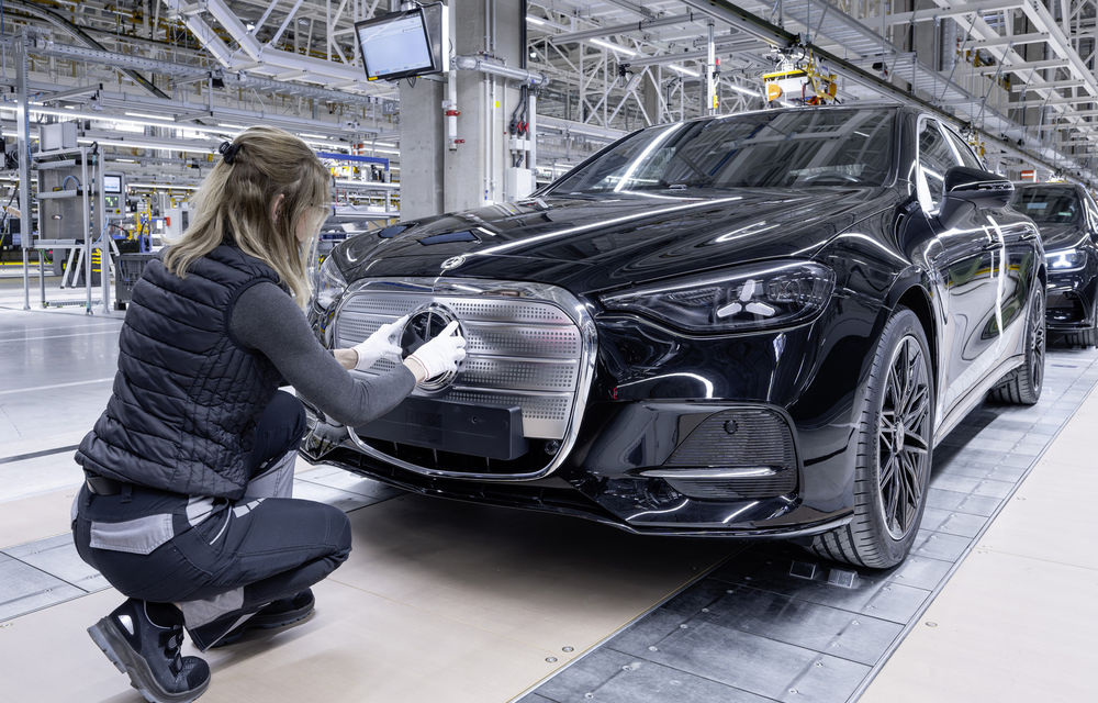 Noul Mercedes-Benz Clasa C electric a intrat în producție la uzina din Ungaria - Poza 1 Noul Mercedes-Benz Clasa C electric a intrat în producție la uzina din Ungaria - Poza 1