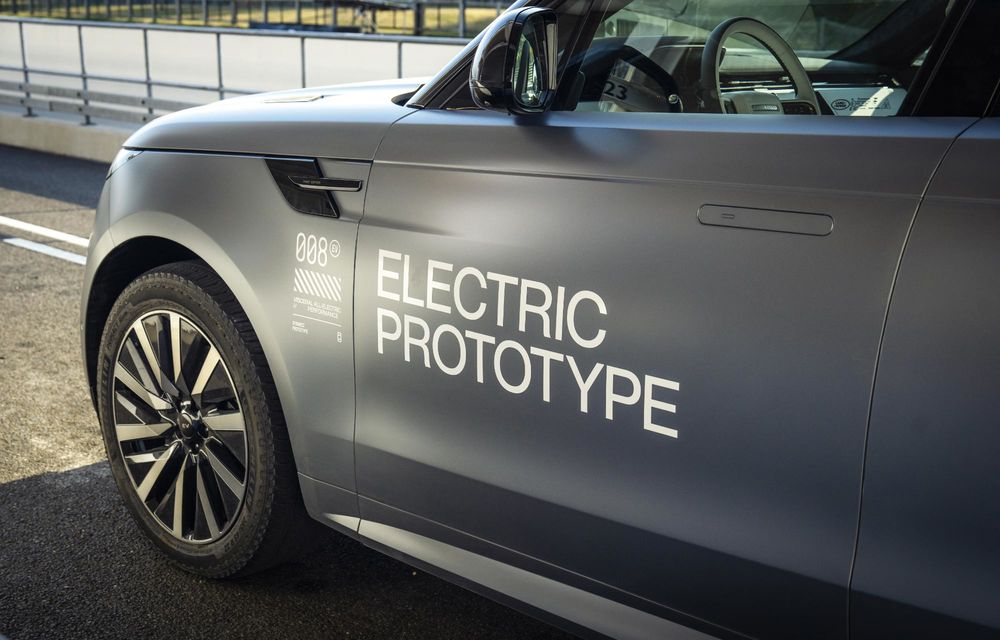 Primele imagini cu noul Range Rover Sport Electric - Poza 14