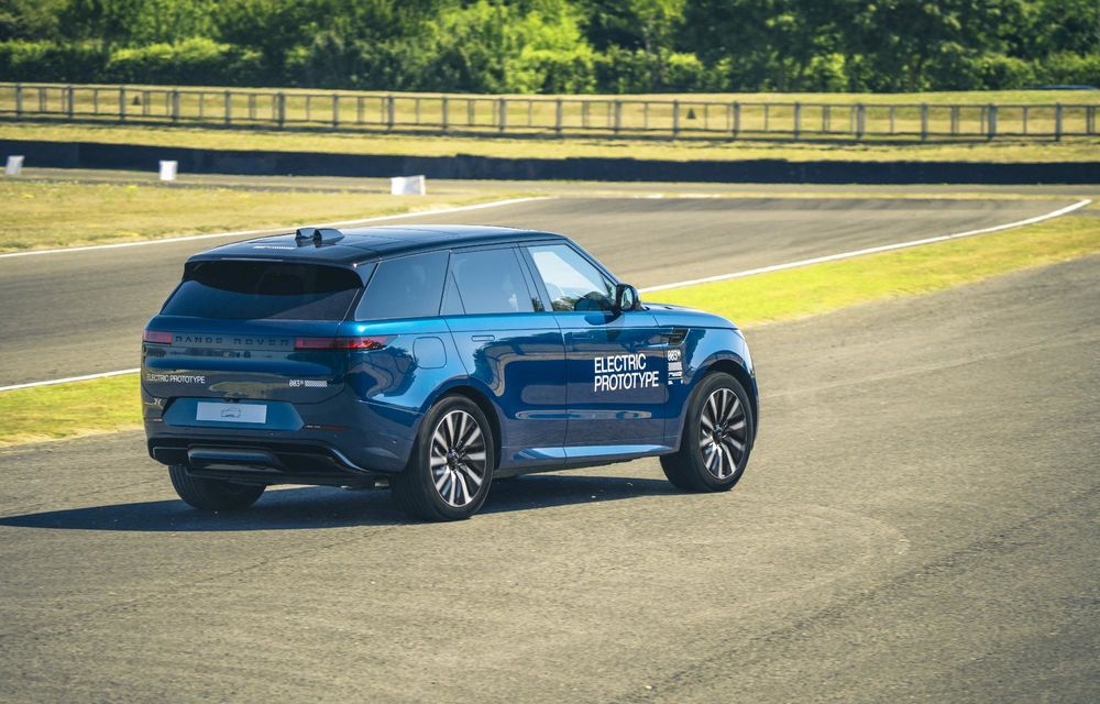 Primele imagini cu noul Range Rover Sport Electric - Poza 17