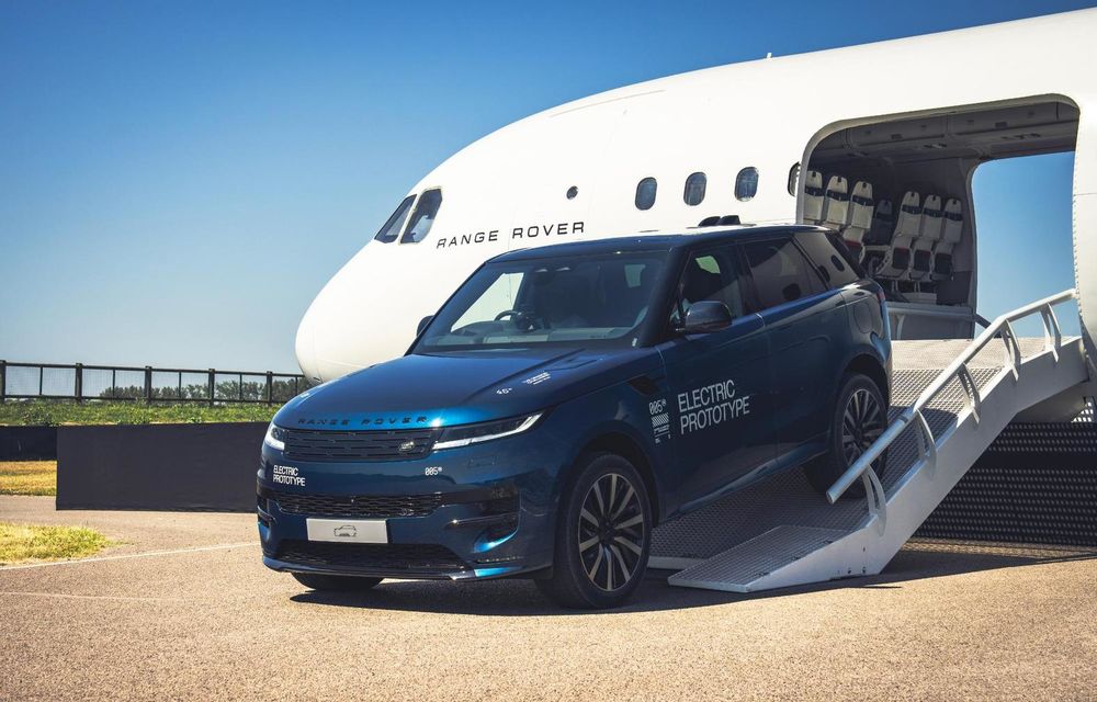 Primele imagini cu noul Range Rover Sport Electric - Poza 1