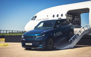 Primele imagini cu noul Range Rover Sport Electric