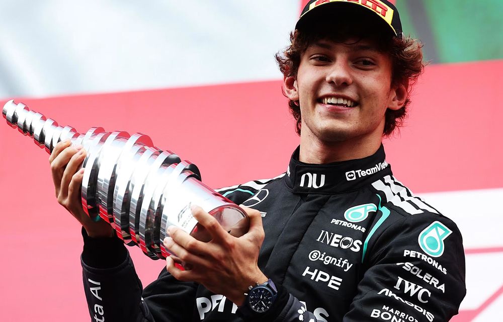 F1: Kimi Antonelli câștigă în Belgia. George Russell abandonează în primul tur - Poza 8 F1: Kimi Antonelli câștigă în Belgia. George Russell abandonează în primul tur - Poza 8