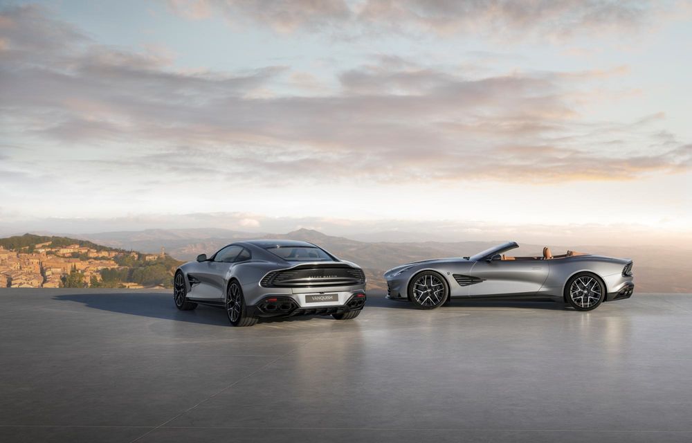 Aston Martin Vanquish 25: ediție aniversară, marchează 25 de ani de la debut - Poza 2