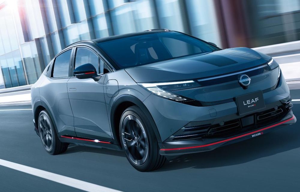 Noul Nissan Leaf Nismo: pachet vizual mai agresiv și suspensie modificată - Poza 1 Noul Nissan Leaf Nismo: pachet vizual mai agresiv și suspensie modificată - Poza 1