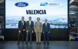Ford și Geely, acord nou pentru producția de modele electrificate în Spania