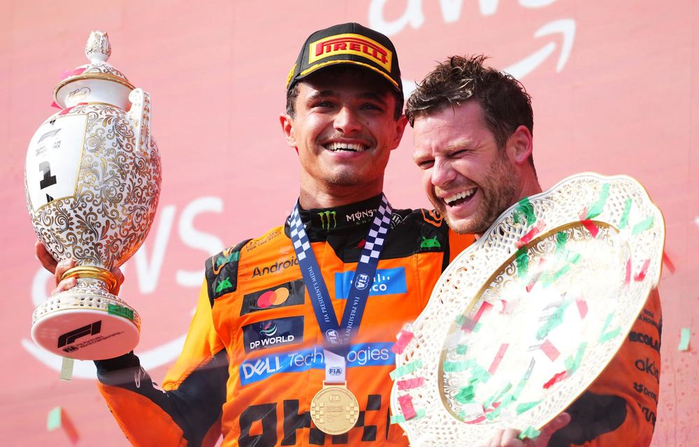 F1: Lando Norris, prima victorie din acest sezon în Ungaria. Verstappen și Antonelli, pe podium - Poza 5 F1: Lando Norris, prima victorie din acest sezon în Ungaria. Verstappen și Antonelli, pe podium - Poza 5