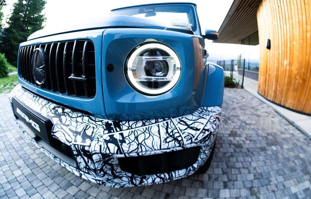 Mercedes-Benz: imagini noi cu viitoarea Clasa G decapotabilă - Poza 2