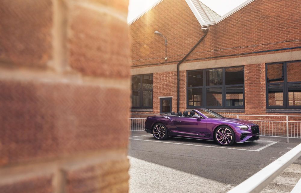 Bentley Continental GTC: exemplar unicat care marchează 80 de ani de producție la uzina din Crewe - Poza 4