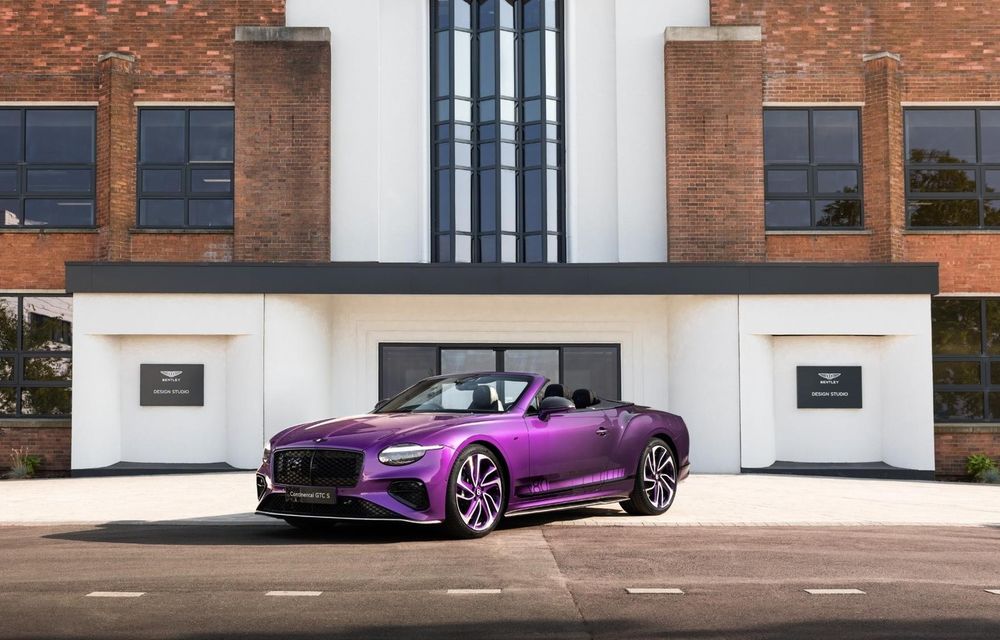 Bentley Continental GTC: exemplar unicat care marchează 80 de ani de producție la uzina din Crewe - Poza 1