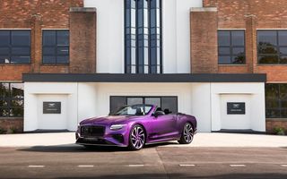 Bentley Continental GTC: exemplar unicat care marchează 80 de ani de producție la uzina din Crewe