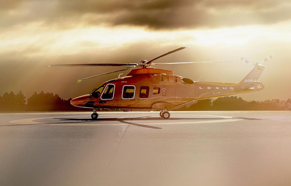 Lexus Flight: constructorul japonez lansează un serviciu de transport cu elicopterul - Poza 1 Lexus Flight: constructorul japonez lansează un serviciu de transport cu elicopterul - Poza 1