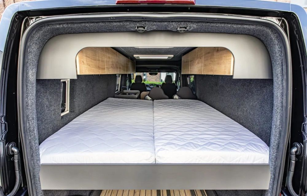 Noul Nissan Interstar-e, transformat într-un camper electric: autonomie de 410 km - Poza 11 Noul Nissan Interstar-e, transformat într-un camper electric: autonomie de 410 km - Poza 11