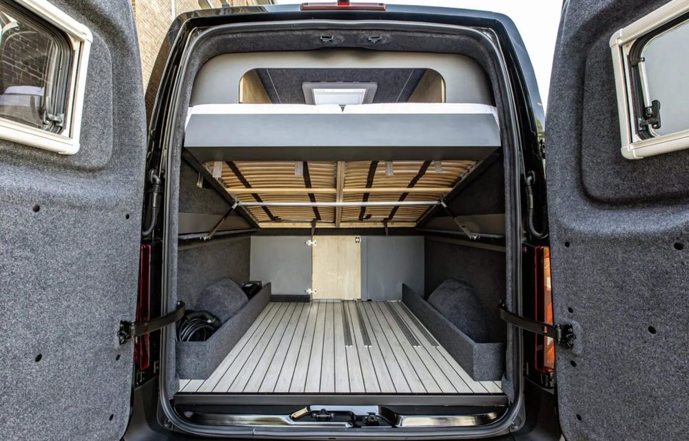 Noul Nissan Interstar-e, transformat într-un camper electric: autonomie de 410 km - Poza 12 Noul Nissan Interstar-e, transformat într-un camper electric: autonomie de 410 km - Poza 12