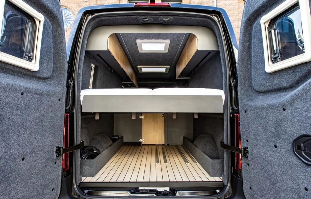 Noul Nissan Interstar-e, transformat într-un camper electric: autonomie de 410 km - Poza 14 Noul Nissan Interstar-e, transformat într-un camper electric: autonomie de 410 km - Poza 14