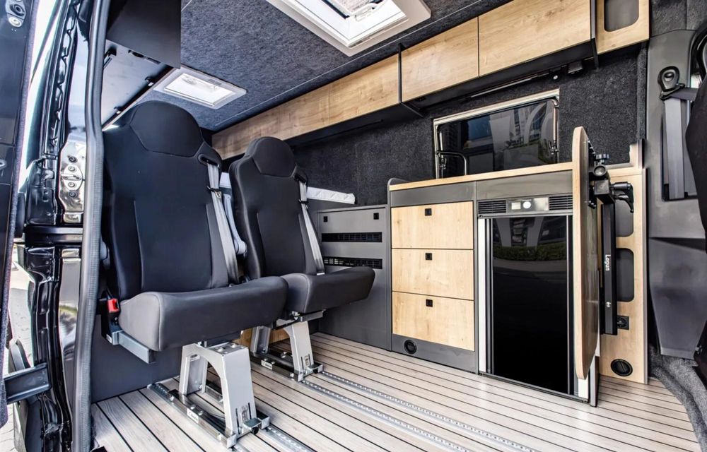 Noul Nissan Interstar-e, transformat într-un camper electric: autonomie de 410 km - Poza 16 Noul Nissan Interstar-e, transformat într-un camper electric: autonomie de 410 km - Poza 16