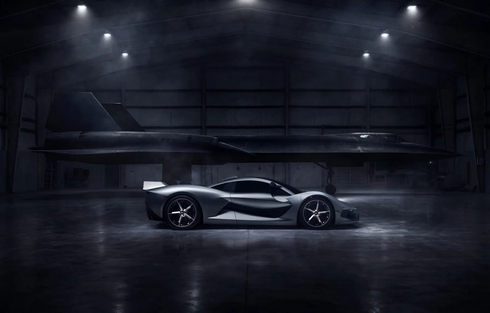 Noul Hennessey Blackbird: hypercar cu V8 aspirat și cutie manuală - Poza 5