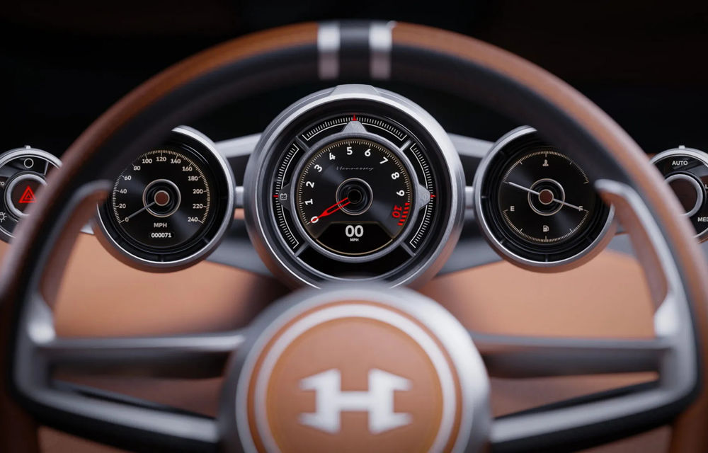 Noul Hennessey Blackbird: hypercar cu V8 aspirat și cutie manuală - Poza 10